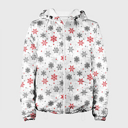 Женская куртка Снежинки