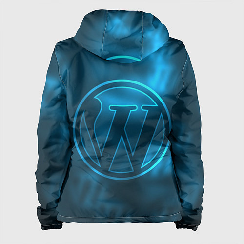 Женская куртка Вордпресс / 3D-Черный – фото 2