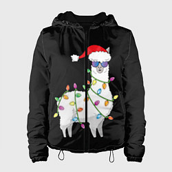 Женская куртка Рождественская Лама