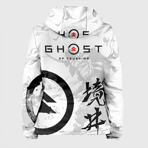 Женская куртка Ghost of Tsushima / 3D-Белый – фото 2