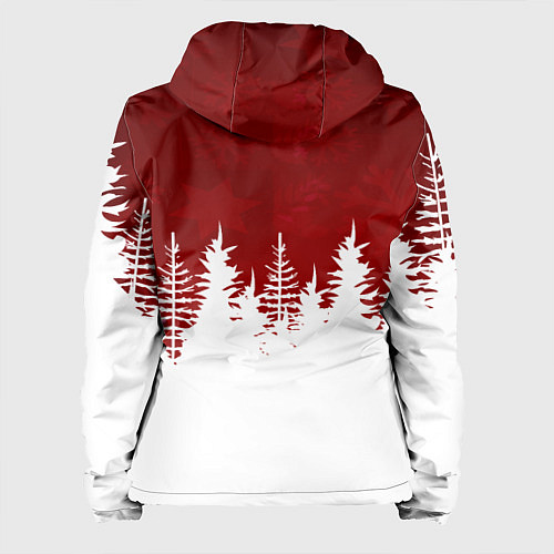 Женская куртка Санта по харду / 3D-Черный – фото 2