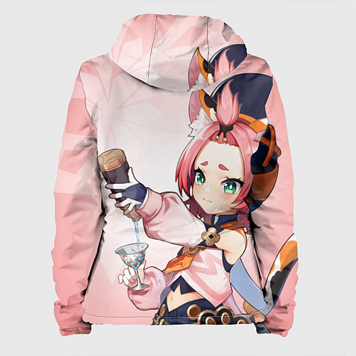 Женская куртка GENSHIN IMPACT, ДИОНА / 3D-Белый – фото 2