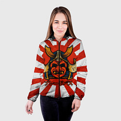 Куртка с капюшоном женская Sun samurai, цвет: 3D-черный — фото 2