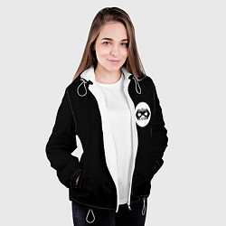 Куртка с капюшоном женская Umbrella academy, цвет: 3D-белый — фото 2