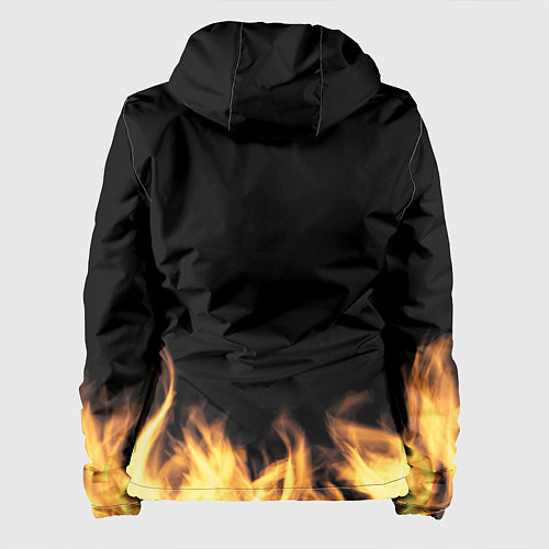 Женская куртка Огненное ЪУЪ / 3D-Черный – фото 2