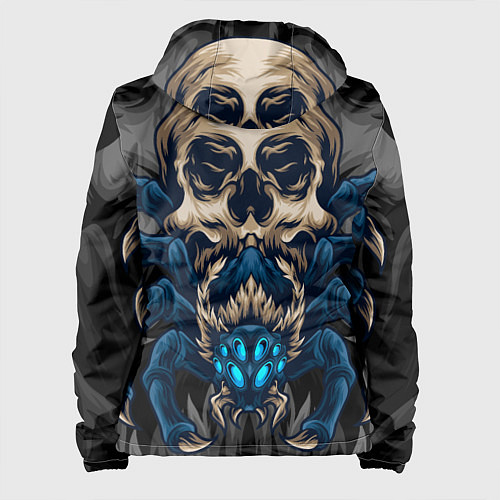 Женская куртка Демонический паук / 3D-Белый – фото 2