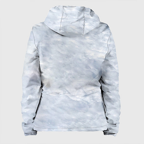 Женская куртка Спящий Волк / 3D-Белый – фото 2