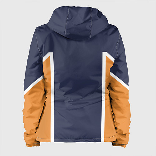 Женская куртка Волейбол!! ФОРМА ХИНАТЫ / 3D-Белый – фото 2