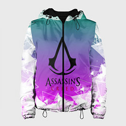 Куртка с капюшоном женская Assassin’s Creed, цвет: 3D-черный