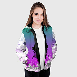 Куртка с капюшоном женская Assassin’s Creed, цвет: 3D-черный — фото 2