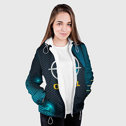 Куртка с капюшоном женская OPEL ОПЕЛЬ, цвет: 3D-белый — фото 2