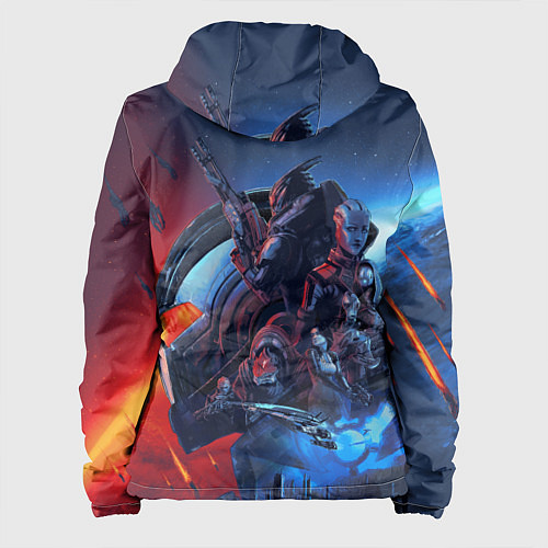 Женская куртка Mass EFFECT Legendary ed / 3D-Белый – фото 2