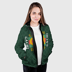 Куртка с капюшоном женская GACHI GUCCI, цвет: 3D-черный — фото 2