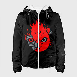 Женская куртка CYBERPUNK 2077 КОТ КИАНУ РИВЗ