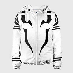 Куртка с капюшоном женская ИТАДОРИ ТАТУ JUJUTSU KAISEN, цвет: 3D-белый