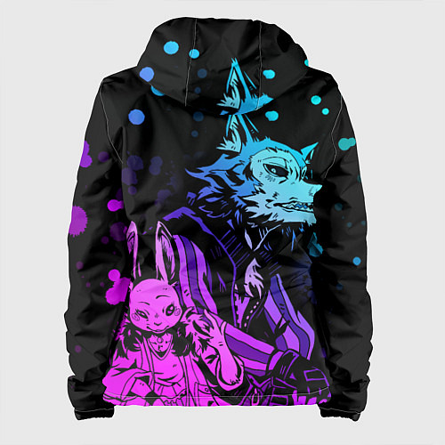 Женская куртка BEASTARS, Легоши и Хару / 3D-Черный – фото 2