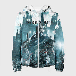 Куртка с капюшоном женская Dark Souls, цвет: 3D-белый