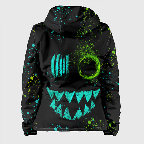 Женская куртка Монстр / 3D-Белый – фото 2