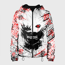 Куртка с капюшоном женская ТОКИЙСКИЙ ГУЛЬ КЕН КАНЕКИ, цвет: 3D-черный