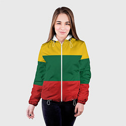 Куртка с капюшоном женская RASTAMAN, цвет: 3D-белый — фото 2