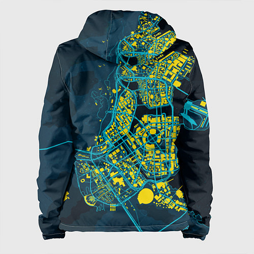 Женская куртка Cyberpunk / 3D-Белый – фото 2