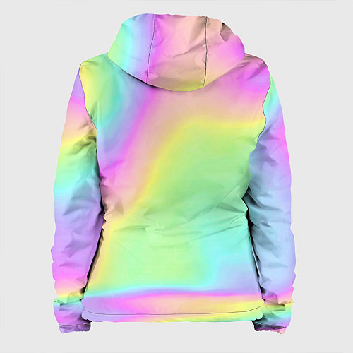 Женская куртка Цвет волшебства / 3D-Белый – фото 2