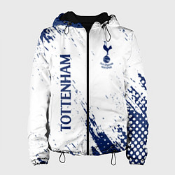 Куртка с капюшоном женская TOTTENHAM HOTSPUR, цвет: 3D-черный