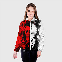 Куртка с капюшоном женская ИЧИГО БЛИЧ ICHIGO BLEACH, цвет: 3D-белый — фото 2