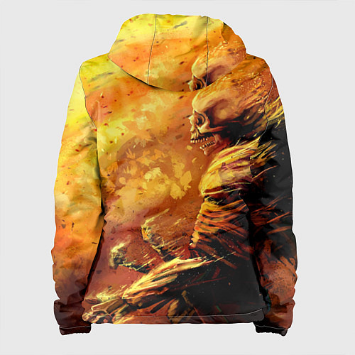 Женская куртка DARKSOULS SKULL&MAGIC / 3D-Черный – фото 2