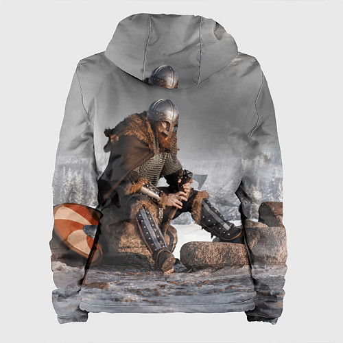 Женская куртка Valheim Викинг / 3D-Белый – фото 2