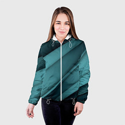 Куртка с капюшоном женская VUAL, цвет: 3D-белый — фото 2