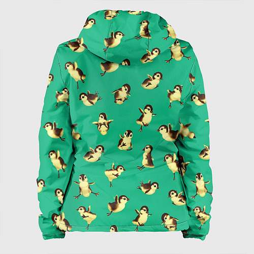 Женская куртка Цыплята / 3D-Белый – фото 2