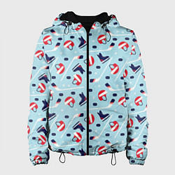 Женская куртка Hockey Pattern