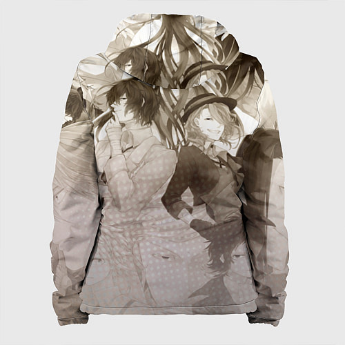 Женская куртка Чуя Накахара / 3D-Белый – фото 2