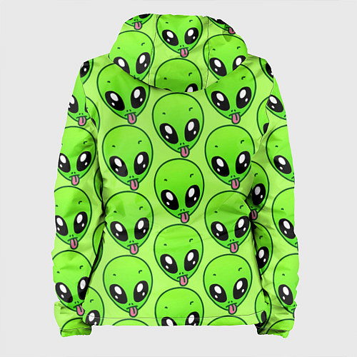 Женская куртка Инопланетяне / 3D-Белый – фото 2