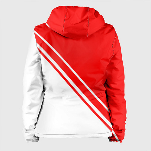 Женская куртка FC AJAX AMSTERDAM ФК АЯКС / 3D-Белый – фото 2