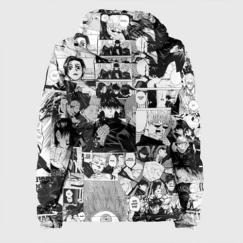 Женская куртка Магическая Битва / 3D-Белый – фото 2