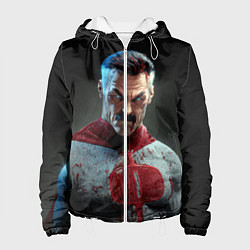 Куртка с капюшоном женская Омнимен, цвет: 3D-белый