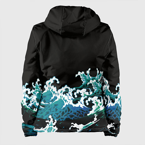 Женская куртка Корабль на Волнах Кракен / 3D-Белый – фото 2