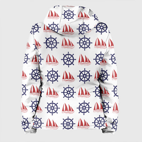 Женская куртка Корабли и штурвалы / 3D-Черный – фото 2