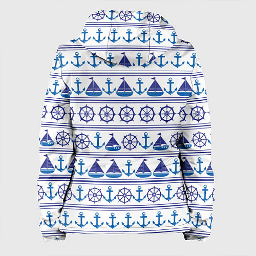 Женская куртка Морские мотивы / 3D-Белый – фото 2