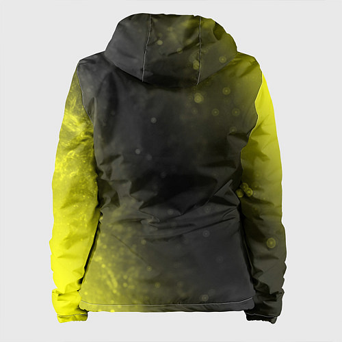 Женская куртка Deathloop - Огонь / 3D-Черный – фото 2