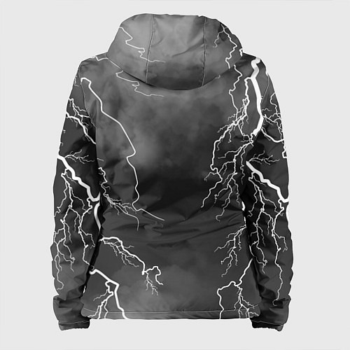 Женская куртка METALLICA РАЗРЯД МОЛНИИ / 3D-Белый – фото 2