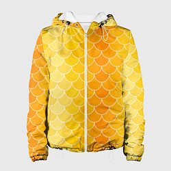 Женская куртка Желтая чешуя