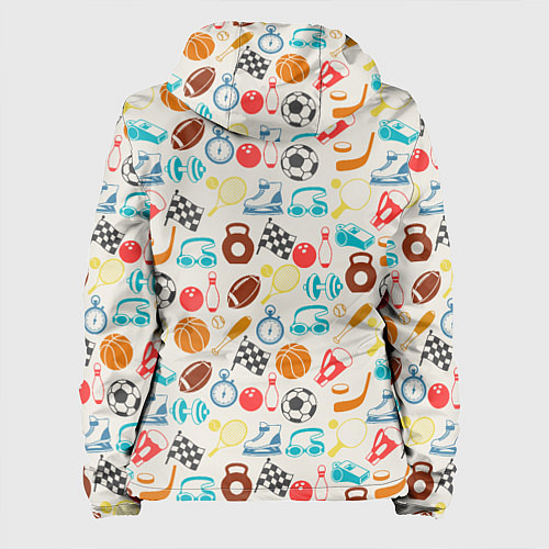 Женская куртка Спорт / 3D-Черный – фото 2