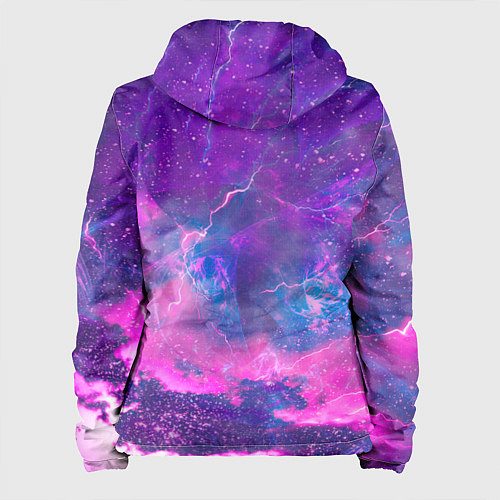 Женская куртка Genshin Impact Кэ Цин / 3D-Белый – фото 2