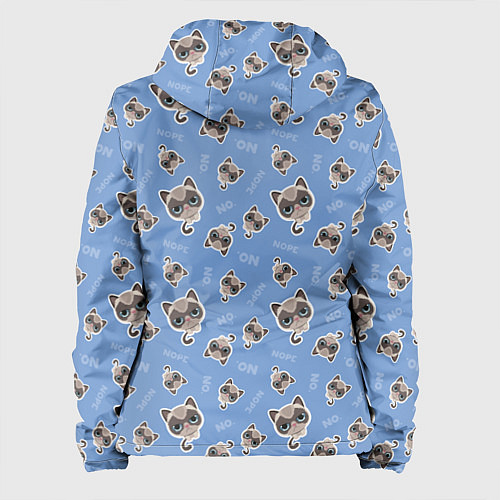 Женская куртка Недовольный Кот / 3D-Белый – фото 2