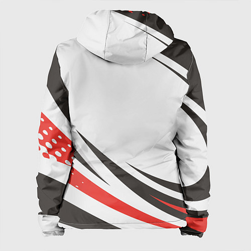 Женская куртка Punk music / 3D-Белый – фото 2