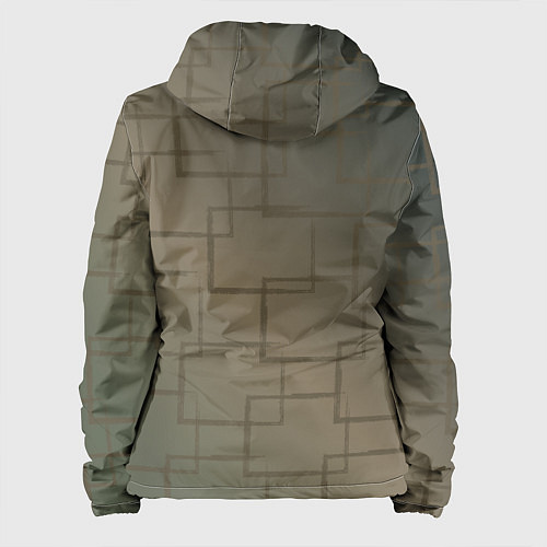 Женская куртка Амели Малина / 3D-Белый – фото 2