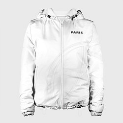 Куртка с капюшоном женская PSG Core Big Logo New 202223, цвет: 3D-белый